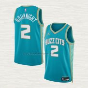 Camiseta James Bouknight NO 2 Charlotte Hornets Ciudad 2023-24 Verde