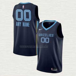 Camiseta Memphis Grizzlies Personalizada Icon Azul