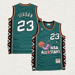 Camiseta Michael Jordan NO 23 All Star 1996 Verde