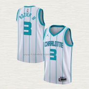 Camiseta Terry Rozier III NO 3 Charlotte Hornets Association 2020-21 Blanco