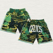 Pantalone Boston Celtics Mitchell & Ness Just Don Lunar New Year Verde