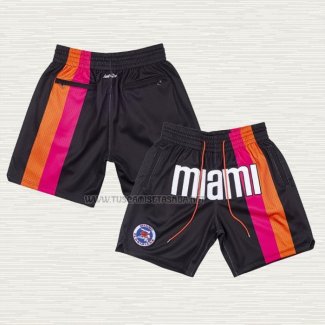 Pantalone Miami Heat Negro4