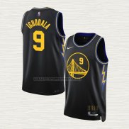 Camiseta Andre Iguodala NO 9 Golden State Warriors Ciudad 2021-22 Negro