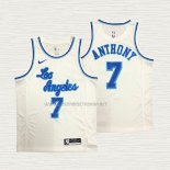 Camiseta Carmelo Anthony NO 7 Los Angeles Lakers Classic 2019-20 Blanco