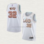 Camiseta Dean Wade NO 32 Cleveland Cavaliers Ciudad 2022-23 Blanco