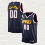 Camiseta Denver Nuggets Personalizada Icon 2020-21 Azul