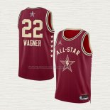 Camiseta Franz Wagner NO 22 Orlando Magic All Star 2024 Rojo