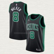 Camiseta Kemba Walker NO 8 Boston Celtics Statement 2020-21 Negro