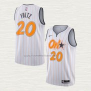 Camiseta Markelle Fultz NO 20 Orlando Magic Ciudad 2020-21 Blanco