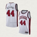 Camiseta Patrick Williams NO 44 Chicago Bulls Ciudad 2022-23 Blanco
