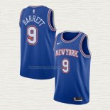 Camiseta RJ Barrett NO 9 New York Knicks Statement 2019-20 Azul