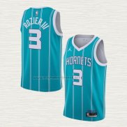 Camiseta Terry Rozier III NO 3 Charlotte Hornets Icon 2020-21 Verde