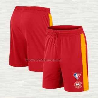 Pantalone Atlanta Hawks 75th Anniversary Rojo