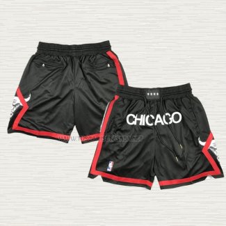 Pantalone Chicago Bulls Ciudad Just Don 2023-24 Negro