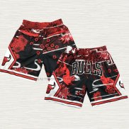 Pantalone Chicago Bulls Mitchell & Ness Just Don Lunar New Year Rojo