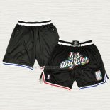 Pantalone Los Angeles Clippers Ciudad Just Don 2022-23 Negro