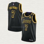 Camiseta Carmelo Anthony NO 7 Los Angeles Lakers Mamba 2021-22 Negro