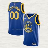 Camiseta Golden State Warriors Personalizada Icon 2020-21 Azul