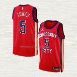 Camiseta Herbert Jones NO 5 New Orleans Pelicans Statement 2023-24 Rojo