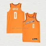 Camiseta Jalen Green NO 0 2022 Rising Star Worthy Naranja