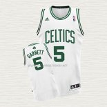 Camiseta Kevin Garnett NO 5 Boston Celtics Blanco