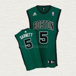 Camiseta Kevin Garnett NO 5 Boston Celtics Verde1
