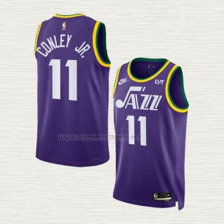 Camiseta Kris Dunn NO 11 Utah Jazz Classic 2023-24 Violeta