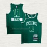 Camiseta Kyrie Irving NO 11 Boston Celtics Ciudad 2021-22 Verde