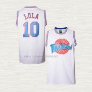 Camiseta Lola Bunny NO 10 Tune Squad Blanco