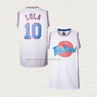 Camiseta Lola Bunny NO 10 Tune Squad Blanco