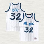 Camiseta NO 32 Orlando Magic Retro Blanco Shaquille O'neal