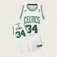 Camiseta Paul Pierce NO 34 Boston Celtics Blanco