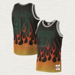 Camiseta Ray Allen NO 34 Milwaukee Bucks Flames Negro