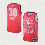 Camiseta Stephen Curry NO 30 Golden State Warriors All Star 2022 Granate