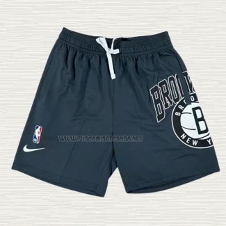 Pantalone Brooklyn Nets Just Don Big Logo Gris