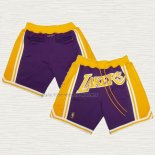 Pantalone Los Angeles Lakers Amarillo Violeta