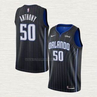 Camiseta Cole Anthony NO 50 Orlando Magic Icon Negro