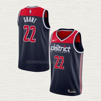 Camiseta Jerian Grant NO 22 Washington Wizards Association 2020-21 Azul