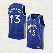 Camiseta Jett Howard NO 13 Orlando Magic Classic 2023-24 Azul