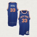 Camiseta John Starks NO 3 New York Knicks Retro Azul