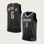 Camiseta Kenneth Lofton JR. NO 6 Memphis Grizzlies Ciudad 2023-24 Negro