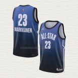 Camiseta Lauri Markkanen NO 23 Utah Jazz All Star 2023 Azul