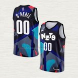Camiseta NO 00 Brooklyn Nets Ciudad 2023-24 Negro Royce O'neale