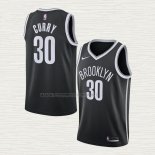 Camiseta Seth Curry NO 30 Brooklyn Nets Icon 2021-22 Negro