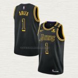 Camiseta Trevor Ariza NO 1 Los Angeles Lakers Mamba 2021-22 Negro