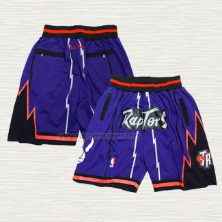 Pantalone Toronto Raptors Retro Violeta