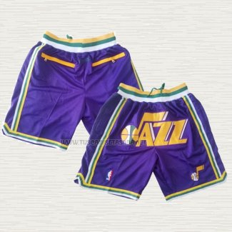 Pantalone Utah Jazz Just Don Violeta