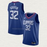 Camiseta Blake Griffin NO 32 Los Angeles Clippers Icon Azul