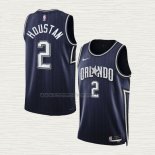 Camiseta Caleb Houstan NO 2 Orlando Magic Ciudad 2023-24 Azul