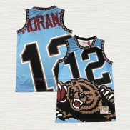 Camiseta Ja Morant NO 12 Memphis Grizzlies Mitchell & Ness Big Face Verde